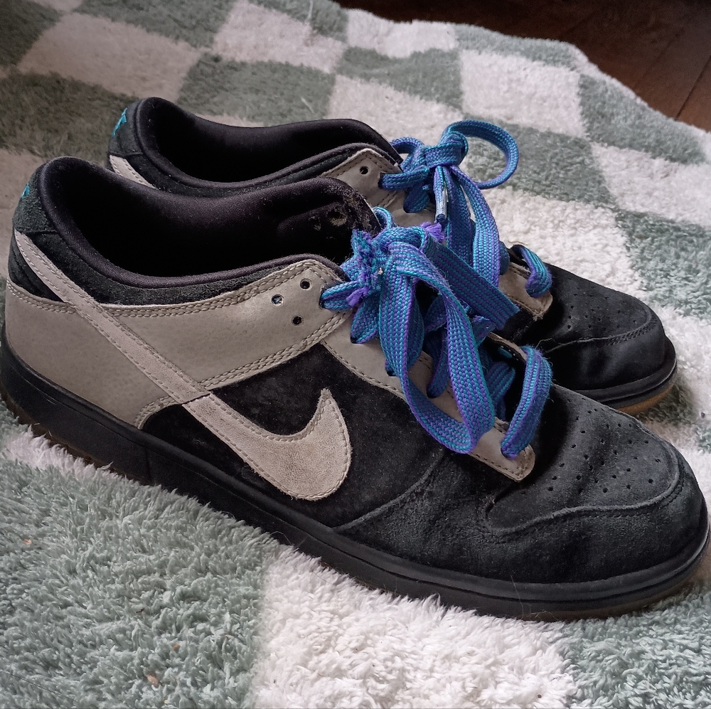 Nike Dunk Low‎ 6.0 Black Granite Vintage Sneakers